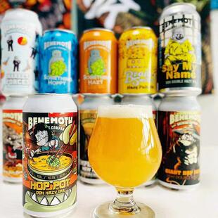 新西兰比萌巨兽浑浊双倍IPA精酿 终结者 圣诞电影虎胆龙王国 啤酒