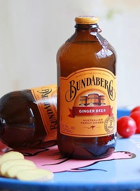 宾得宝姜啤ginger beer澳洲无酒精啤酒姜汁汽水饮料375ml*12