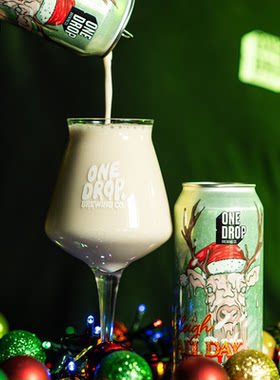 澳洲进口 One Drop一滴果泥精酿啤酒五倍水果冰淇淋酸艾尔440ml