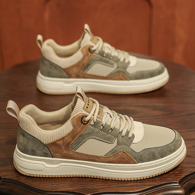 冬季加绒复古小众男士板鞋