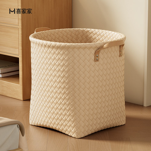 温柔简约风大容量脏衣服收纳