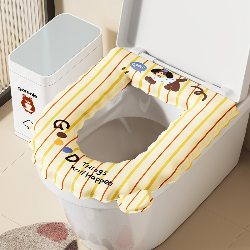 四季通用防水免洗马桶坐垫