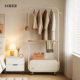 衣架落地式 放衣服挂架家用置物架房间可移动衣帽架 卧室不占空间