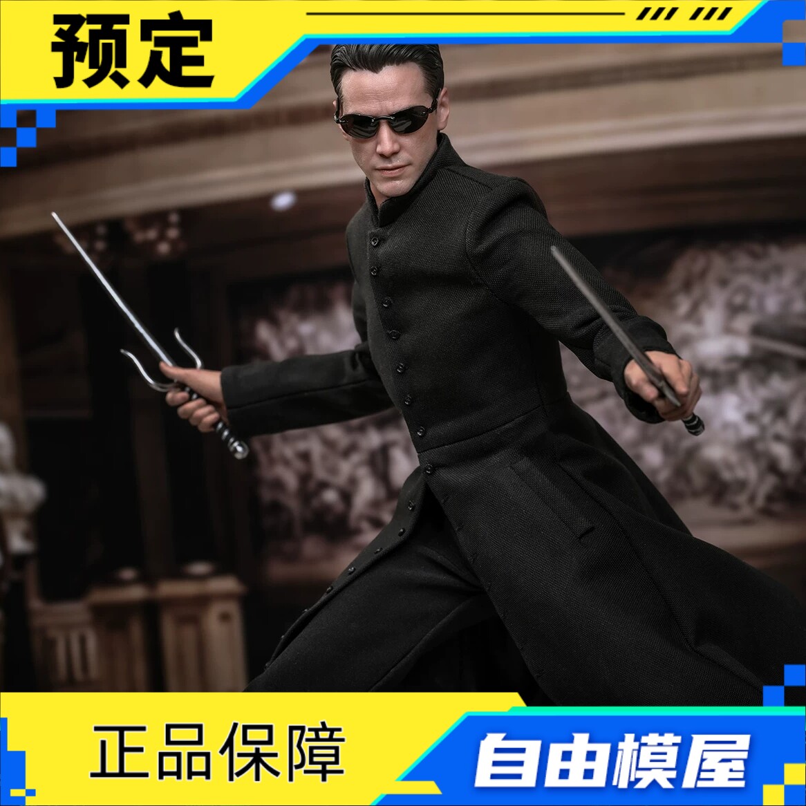预售 定金 HOTTOYS 黑客帝国2 重装上阵 尼奥NEO 1/6可动人偶摆件