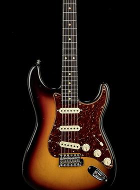 Fender Custom Shop后现代艺术典藏版 ST日落现货芬达专业电吉他