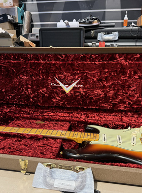 fender Custom Shop 1962 Masterbuilt David Brown枫木超限量