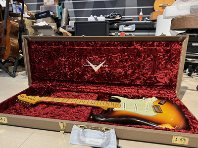 fender Custom Shop 1962 Masterbuilt David Brown枫木超限量