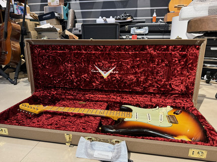 fender Custom Shop 1962 Masterbuilt David Brown枫木超限量
