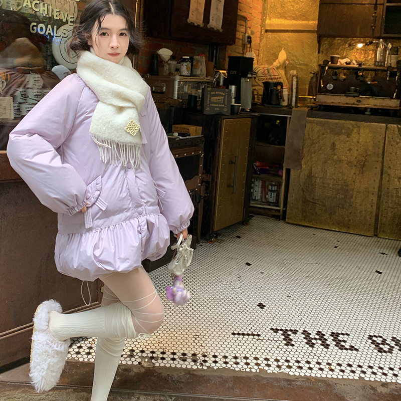 渔小平羽绒服秋冬外套