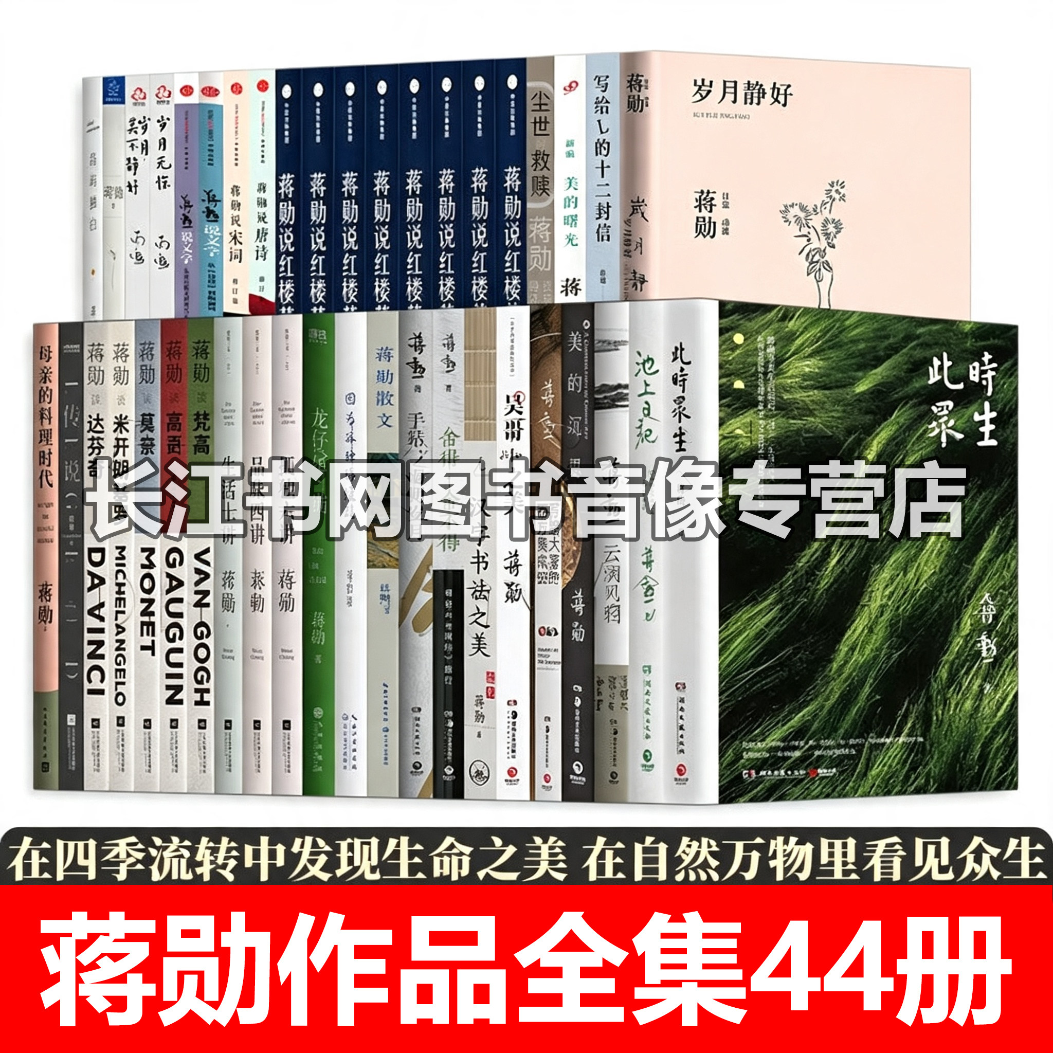 【44册】蒋勋作品全集全新正版