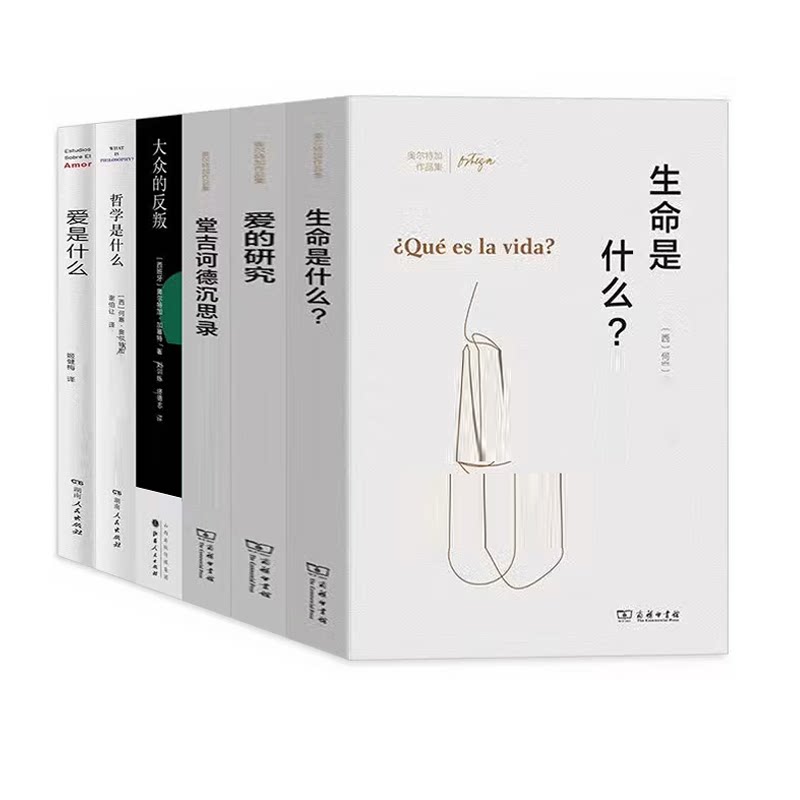 奥尔特加作品集6册生命是
