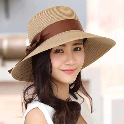 户外草帽女防晒遮阳休闲春夏季