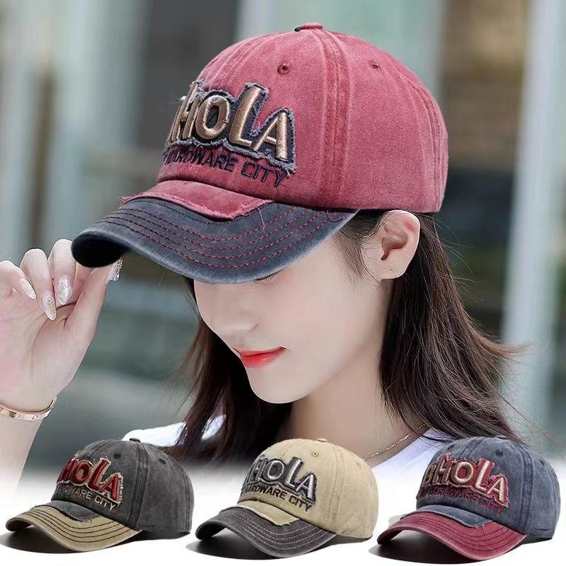棒球帽户外休闲女士春夏季防晒