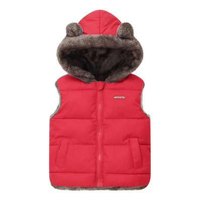 女童马甲外穿加厚款马夹