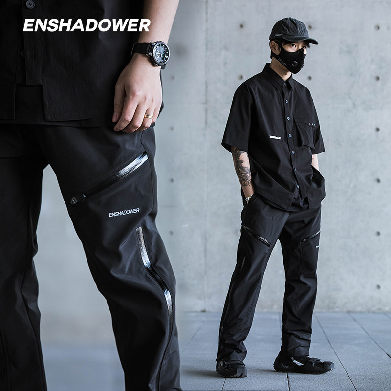 ENshadower防水休闲裤宽松
