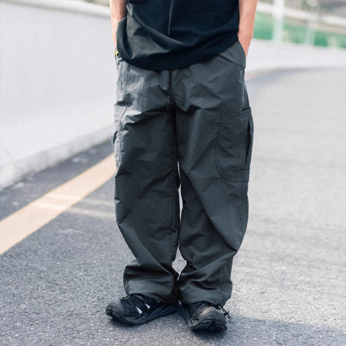 食钓SEDUCEgear日系户外运动长裤宽松伞兵裤男款速干工装轻薄裤子