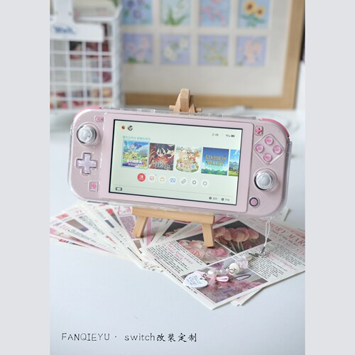 【番茄壮壮鱼】switchlite换壳改装改色定制extremerate掌机改色
