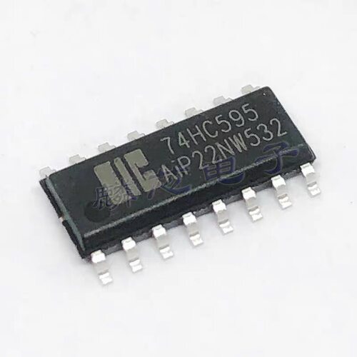 原装中微爱芯 AIP74HC595SA16.TR SOP-16串行/并行移位寄存器芯片