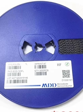 原装MDD SM4007PL 贴片二极管 丝印:A7 封装:SOD-123FL 1A 1000V