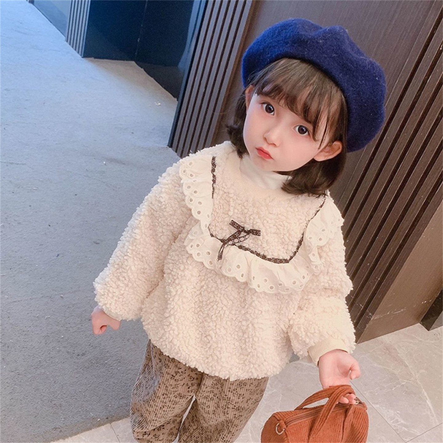 女童加绒加厚卫衣2025冬季新款儿童韩版洋气时髦保暖长袖毛毛衣潮,童装/婴儿装/亲子装,卫衣/绒衫,淘宝优惠券,粉丝福利购,淘宝优惠卷