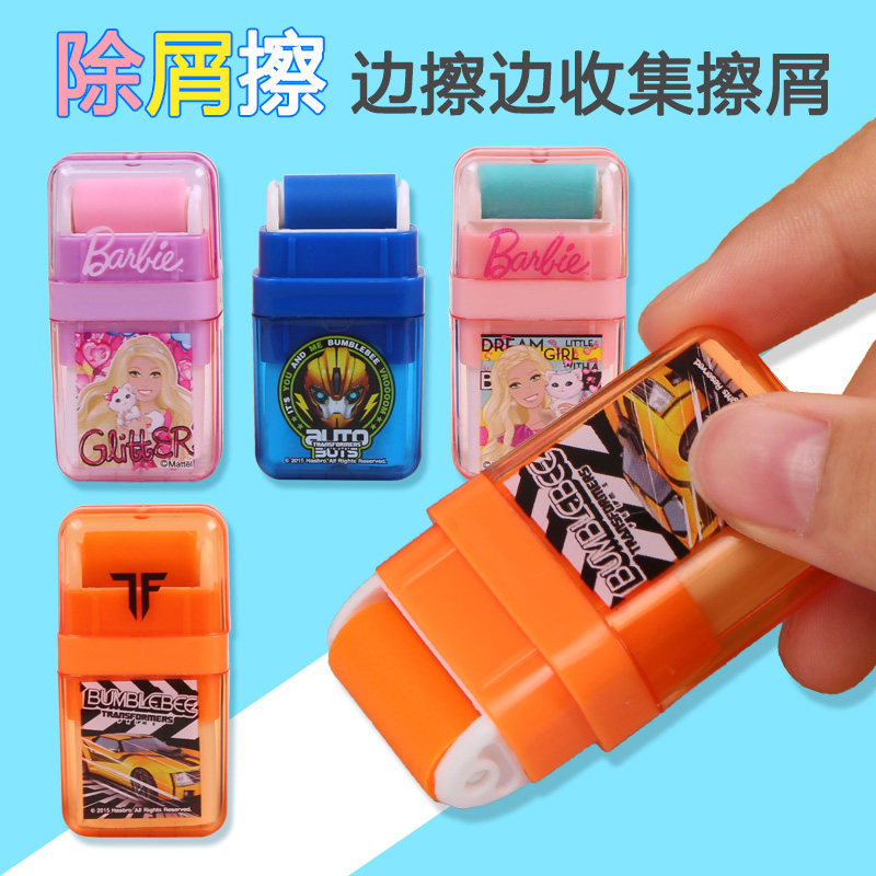创意橡皮擦芭比变形金刚大滚轮擦除屑橡皮学生儿童卡通橡皮擦包邮在类目 电子词典/电纸书/文化用品, 日常学习用品, 橡皮中 - 来自Buy2taobao.com提供专业的淘宝代购服务