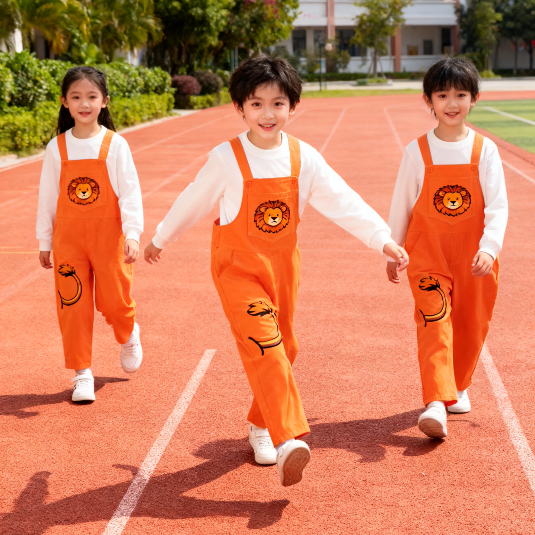 儿童背带裤狮子王表演服讲故事