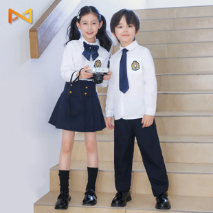 儿童学院风班服礼服国庆元旦运动会方阵服元气活力演出套装演出服