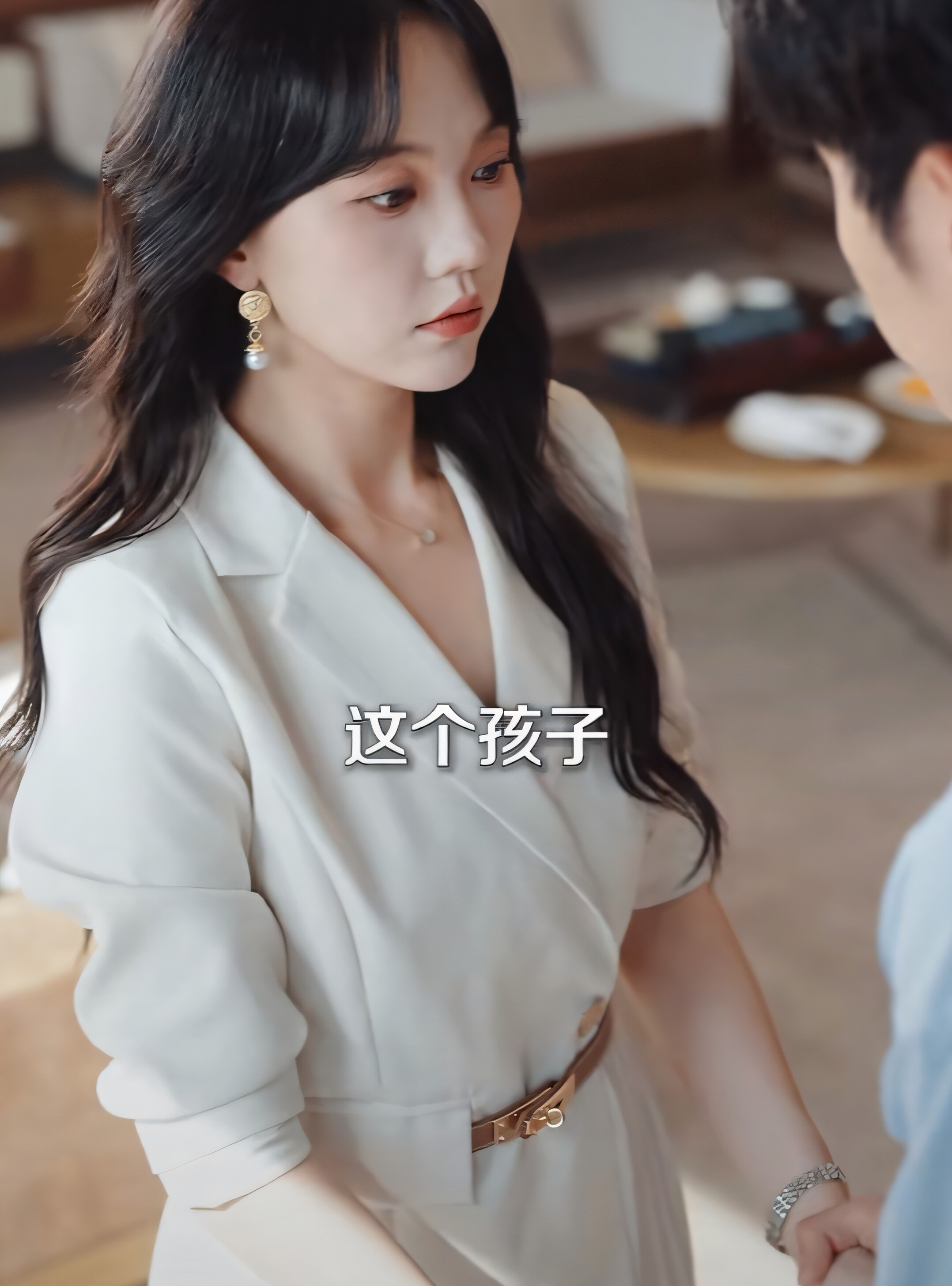 短剧闪婚老公暗恋我苏宛辞同款假两件收腰ol西装连衣裙女2025春季