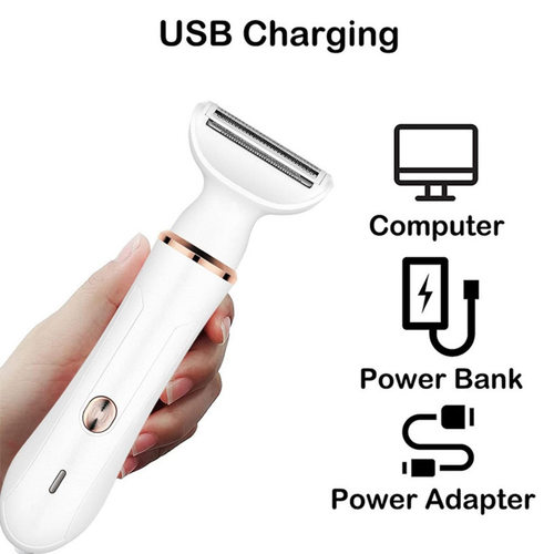 Women Electric Bikini Body Hair Trimmer Shaver电动女性剃毛器