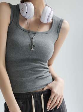 Women's Vest Top with Side Bust Coverage, Thin Camisole