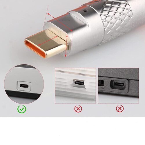 8K 2-in-1 SPC Type-C Cable, Mouse & Keyboard