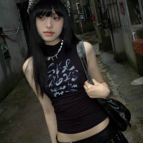 Cropped Vest Subculture Top