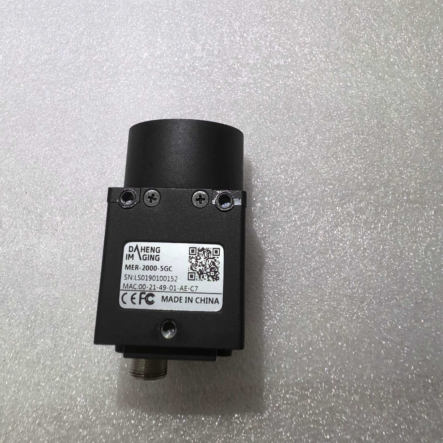 售前询价适用大恒MER-2000-5GC2000万像素彩色网口芯片尺议价