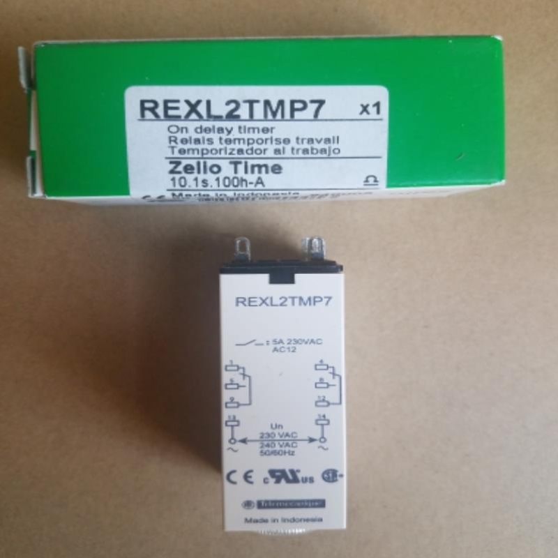 议价插拔型时间继电器 REXL2TMP7
