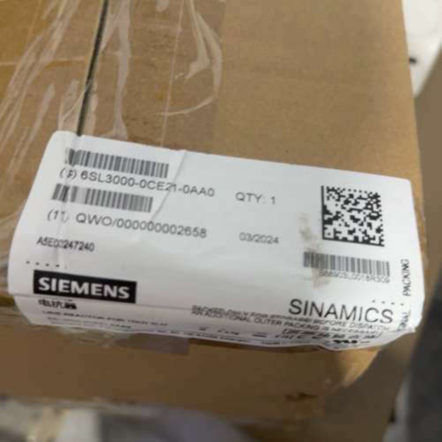 售前询价维修议价SINAMICS电抗器6SL3000-0CE21-0A