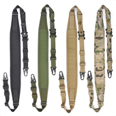 FERRO战术背带可调节双点功能绳快拆式 挂绳军迷户外登山徒步背带