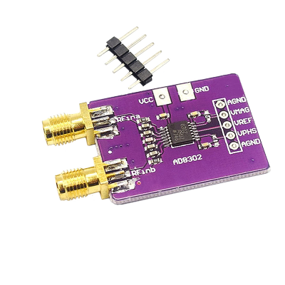AD8302 宽带对数 放大器 宽带线性乘法器 鉴相器模块 放大模块