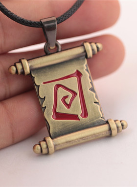 DOTA2转移卷袖吊坠刀塔2项链游戏周边饰品吊坠 欧美外贸