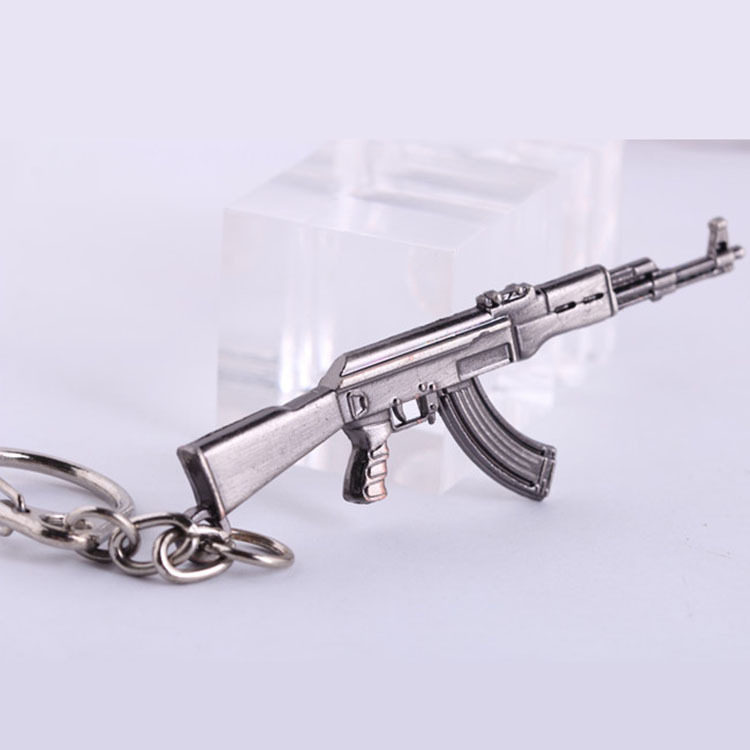 CF金属情侣钥匙扣 创意金属韩国钥匙扣锌合金汽车钥匙圈挂件