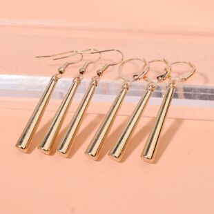 跨境动漫周边索隆耳钉耳坠长条水滴耳环海贼王同款时尚潮个性女