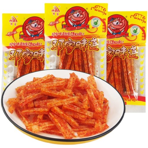 邓家味道辣条辣面零食香辣丝