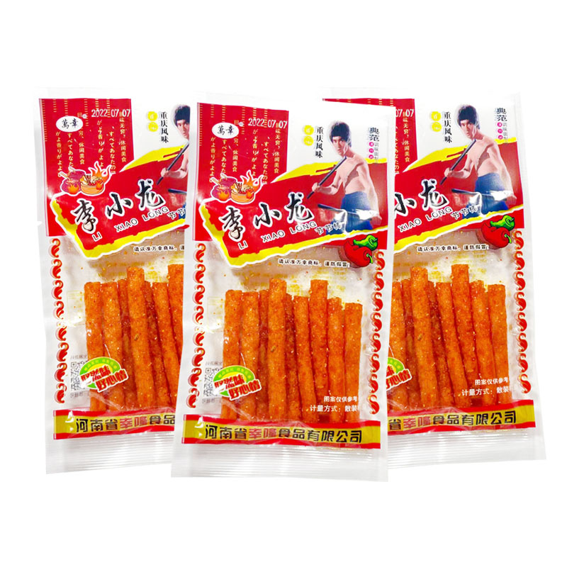 万幸李小龙节节棒吃货零食