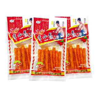 万幸李小龙节节棒吃货零食8090后儿时回忆辣条膨化网红休闲零食