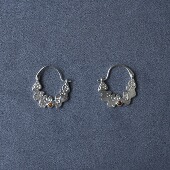 SALE PEPE胡椒盐·纯银暗夜派对耳环