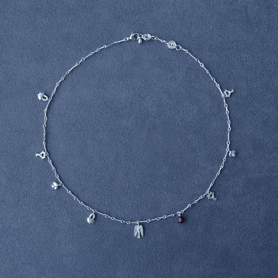 SALE E PEPE 胡椒盐 纯银小鸟风铃项链 新年情人节生日礼物