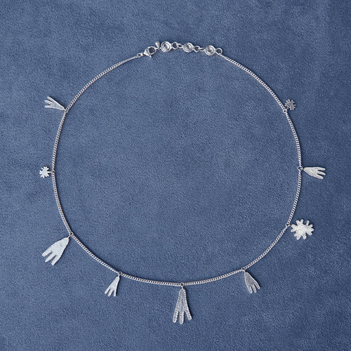 SALE E PEPE胡椒盐 纯银捕梦项链