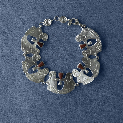 SALE E PEPE胡椒盐·纯银卵石干杯手链