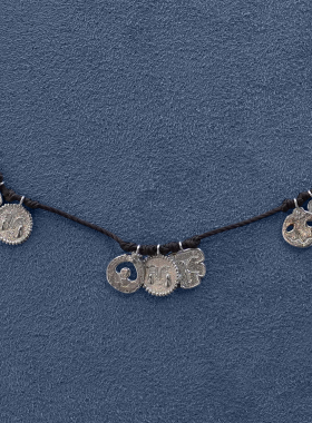 SALE E PEPE胡椒盐·纯银欢聚编绳项链