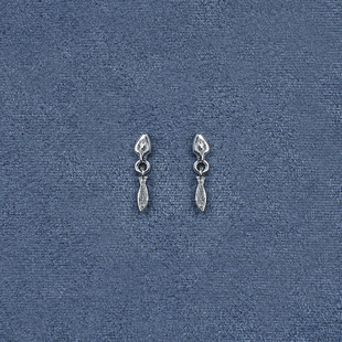 镀金 PEPE胡椒盐·纯银小鱼耳钉 SALE