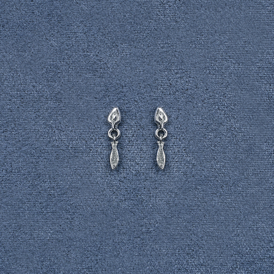 SALE E PEPE胡椒盐·纯银小鱼耳钉 镀金